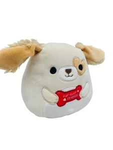 Squishmallows Claires exklusives Plüschtier Harrison Fur-Ever Friends Hund 5 Zoll Stofftier - Bild 1 von 16