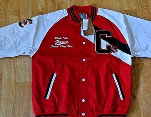 C Springfield Classic RAW BLUE L School Letter Captain Jacket Coat baseball Red - Picture 1 of 10
