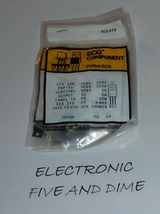 ECG398 T- PNP 200v 2a TO220 T-PNP SI-VERT OUTPUT 1 - Picture 1 of 1