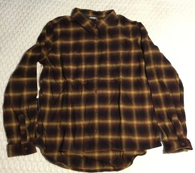 NUEVO CON ETIQUETAS MK Mountain Khakis W’s Stevie Franela Ajuste Clásico, Bosque. Grande Foto 1 de 4