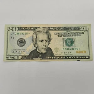 2009 20 Dollar 20 Dollar Schein Federal Reserve Star Note Atlanta Papiergeld ** - Bild 1 von 6