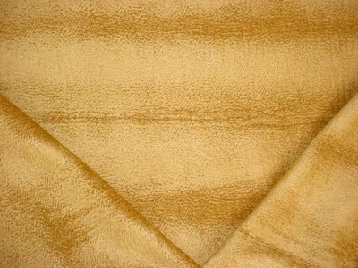 3-1/8Y Donghia 10008 Astrakhan Marigold Chenille Drapery Upholstery Fabric - Image 1 of 3
