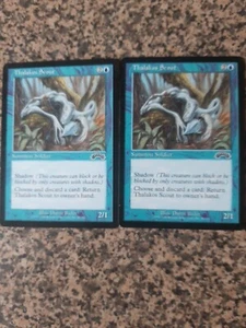 MTG - 2 x Thalakos Scout - Exodus - Picture 1 of 1