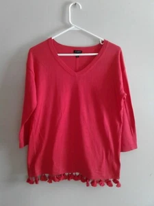 Ladies Red Top By TALBOTS Size Small Great Buy excellent condition great price ! - Picture 1 of 4