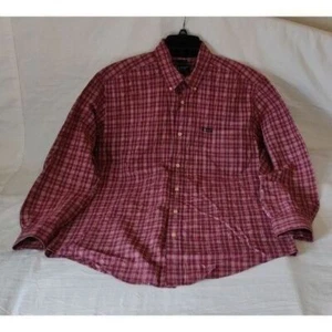 Chaps Easy Care Button Front Plaid Shirt - Picture 1 of 8