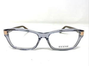 Guess Eyewear GU 2956 020 54-16-140 Gray Crystal Full Rim Eyeglasses Frame :J82 - Picture 1 of 8