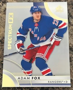 2023-24 SP Authentic Spectrum FX Adam Fox #S-12 - Unused Bounty Card - Picture 1 of 2