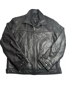 Cambridge Classics Lederjacke dunkelbraun weich gefüttert langarm Gr. Medium - Bild 1 von 6
