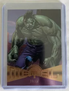 2023 Marvel Metal Universe Avengers Hulk Metal Insert SP - Picture 1 of 2