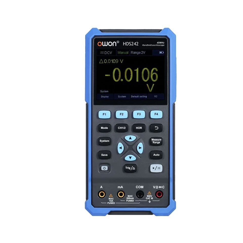 HDS242 40MHz Handheld Multifunctional Digital Oscilloscope 3.5-inch LCD Display/ - Image 1 of 1