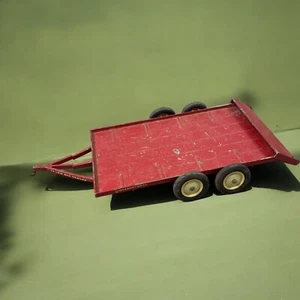 Vintage Ertl 1/16 Scale International 95 Low Bed Trailer Made in USA - Picture 1 of 13