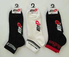 Initial D Socks Limited Edition Size 25-27cm Color Black White 3 Pair Set New