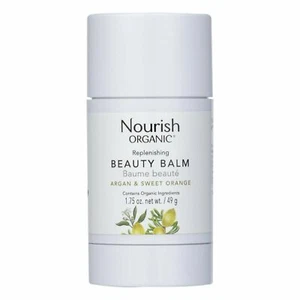 Nourish Organic Replenishing Beauty Balm with Argan & Sweet Orange 1.75oz 3 Pack - Picture 1 of 4