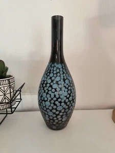Long Necked Glass Art Vase - Picture 1 of 7