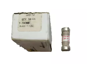 Fusible Bussman JJS-10: 10 amperios A, 600 V CA, 1-1/2 pulgada L x 9/16, NOS (caja de 10) - Imagen 1 de 1