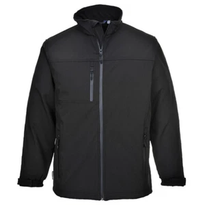 Portwest UTK50 Windproof Water Resistant Outdoor Fleece Lined Softshell Jacket - Picture 1 of 13