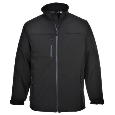 Portwest UTK50 Windproof Water Resistant Outdoor Fleece Lined Softshell Jacket - Image 1 of 3