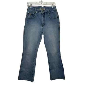 Zana Di Jeans Vintage 90s/Y2k High Rise Flare Jeans size 7/8 - Picture 1 of 9
