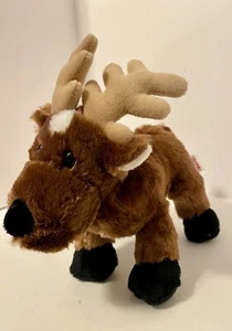 Ganz Webkins 9 Inch Reindeer Plush Stuffed Animal Excellent Used Condition - Picture 1 of 11