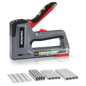 Handtacker Set Heavy Duty 6-in-1 Nagler Klammern für Renovierung Dekor Möbel - Bild 1 von 11