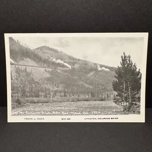 TOLLAND CO/COLORADO Postcard CONTINENTAL DIVIDE/MOFFAT ROAD/HILL ROUTE Train RR - Picture 1 of 2