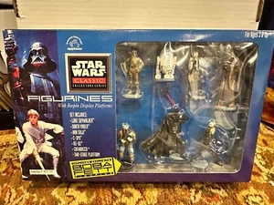 STAR WARS EXCLUSIVE FIGURINES CLASSIC COLLECTORS SET SEALED (Minor Box Wear) - Picture 1 of 4