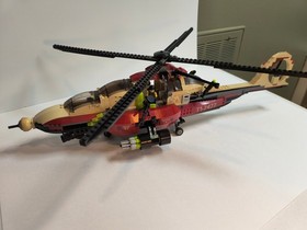 LEGO Dino Attack: T-1 Typhoon Vs. T-Rex (7477) 99% Complete. Minifigs & T-REX.