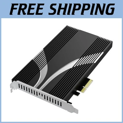 Aluminum Heatsink NVMe M.2 SSD Adapter Card - Image 1 of 4