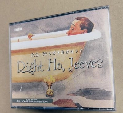P.G. Wodehouse 'Right Ho, Jeeves' 3 x CD Audio Book BBC Radio 4 Full-Cast Drama - Image 1 of 2