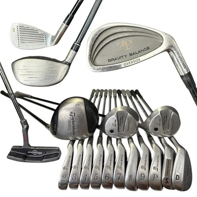 TaylorMade Palm Spring Wilson Mens RH Full Golf Club Set Reg Flex Graphite Steel - Image 1 of 4