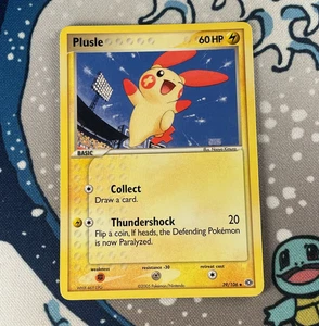 Plusle 39/106 Non Holo EX Emerald Pokemon Card Vintage 2005 NM - Picture 1 of 3