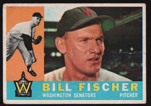 1960 Topps Baseball #76 - Bill Fischer - Washington Senators  60-044 - Picture 1 of 2