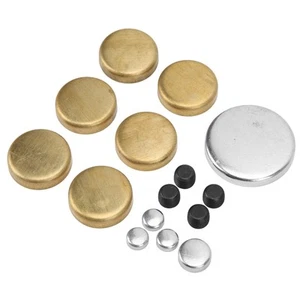 Brass Freeze Plug Kit MPE108BR Substitute For 255ci 260ci 289ci 302ci 351ci - Picture 1 of 12