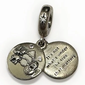 Authentic Pandora "It’s Not What’s Under The Tree That Matters" Christmas Charm - Picture 1 of 3