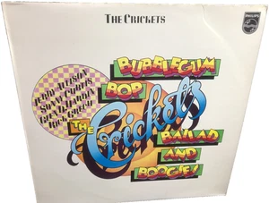 THE CRICKETS bubblegum bop ballad and boogies 1973 UK PHILIPS STEREO VINYL LP - Picture 1 of 4