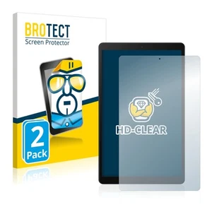 2x Film Protection Ecran pour Samsung Galaxy Tab A 10.1 2019 Clair Protecteur - Photo 1/7