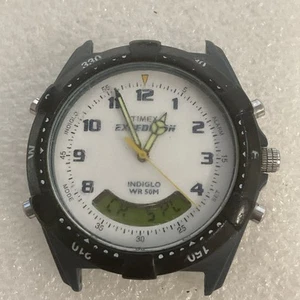 Times Expedition Indiglo WR 50m Analog Digital Timer No Band - Picture 1 of 15