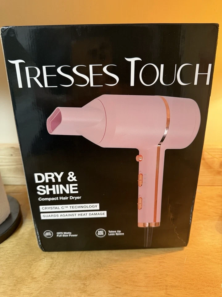 Tresses Touch Hair Dry And Shine Hair Dryer  2 Temperature/3 Speed - Image 1 of 1