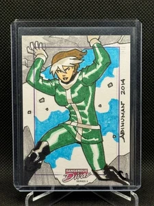 Marvel: Dangerous Divas Series 2 SketchaFEX Sketch Card Judd Abinuman Rogue 1/1 - Picture 1 of 2