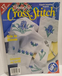 Simply Cross Stitch Magazine Vintage 1999 Cross Stitch Number 47 w 17 Patterns - Picture 1 of 8