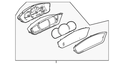 Conjunto Cluster Original Mitsubishi 8100A982 Foto 1 de 2