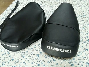SUZUKI TS100 SEAT COVER 1973 to 1976 MODEL WITH STRAP  BEST QUALITY  (S67) - Picture 1 of 8