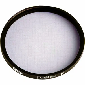 New Tiffen 49mm Round 6pt 2mm Star Effect Filter MFR #49STR62 - Picture 1 of 6