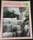 Crochet a Country Room Pattern Book, Filet & Irish Lace 1987 Vintage New
