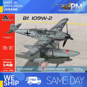 Flotador experimental A&A Models 4813 1/48 Messerschmitt Bf-109W-1 - Imagen 1 de 10