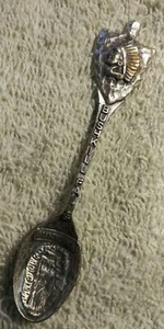 Bushkill Falls Pennsylvania Pewter Souvenir Spoon - Picture 1 of 4