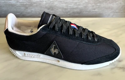 Le Coq Sportif Cuarzo Retro Negro Mujer Tenis Zapatos Atléticos 7 Entrenadores EU-38 Foto 1 de 4