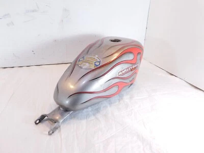 Harley Sportster 883 y 1200 2007-2017 llama personalizada y tanque de gasolina de bajo combustible Foto 1 de 4