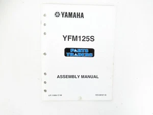 Fabricante de fabricante de equipos originales Yamaha conjunto de fábrica manual Grizzly 125 YFM125 2004 - Imagen 1 de 2