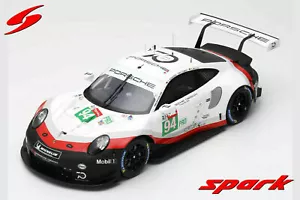 Spark 2018 Porsche 911 RSR 24h Le Mans #94 Bernard/Muller LARGE CAR 1:12*New!  - Picture 1 of 1